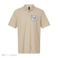 Axolotl Eating Ramen Japan Waves Anime Vaporwave Kawaii Polo thumb 0