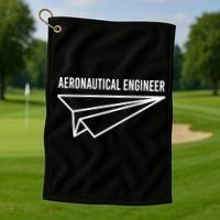 Aeronautical Engineer Golf Towel thumb 1