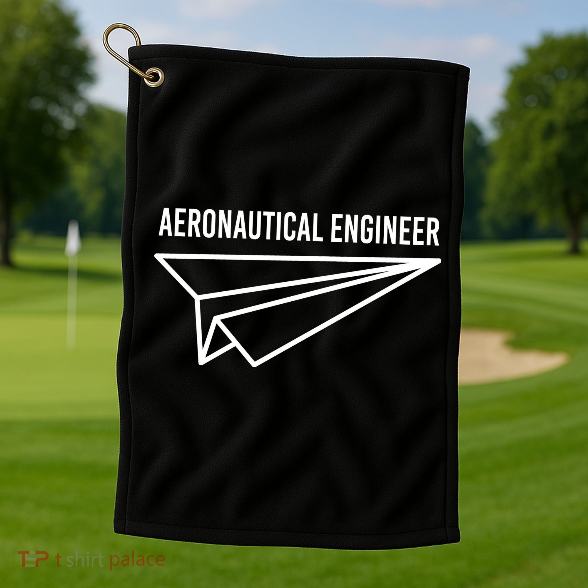 Aeronautical Engineer Golf Towel