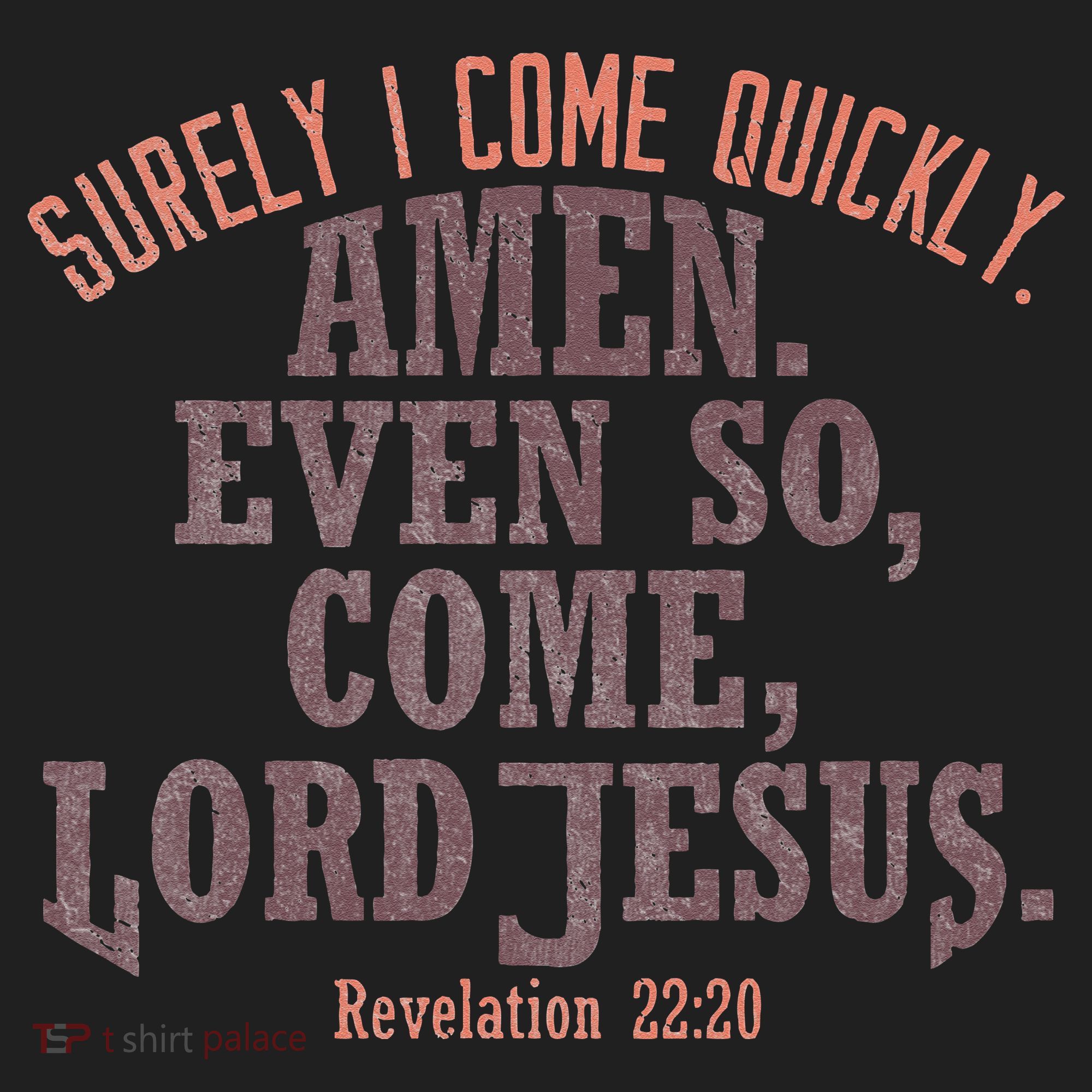 A Even So Come LORD Jesus Revelation Second Coming KJV Beanie