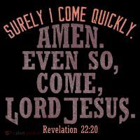 A Even So Come LORD Jesus Revelation Second Coming KJV Mousepad thumb 1