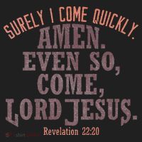 A Even So Come LORD Jesus Revelation Second Coming KJV Golf Towel thumb 3