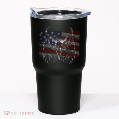 American Eagle Sketch Art Tumbler