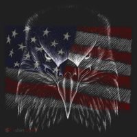 American Eagle Sketch Art Tumbler thumb 3