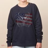 American Eagle Sketch Art Women's Sweatshirt thumb 0