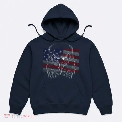 American Eagle Sketch Art Hoodie