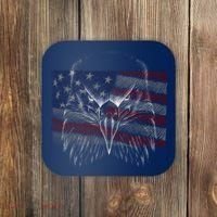 American Eagle Sketch Art Coaster thumb 0