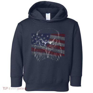 American Eagle Sketch Art Toddler Hoodie