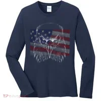American Eagle Sketch Art Women's Long Sleeve Shirt thumb 0