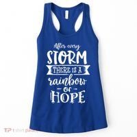 After Every Storm There's Is As Rainbow Of Hope Women's Tank Top thumb 0