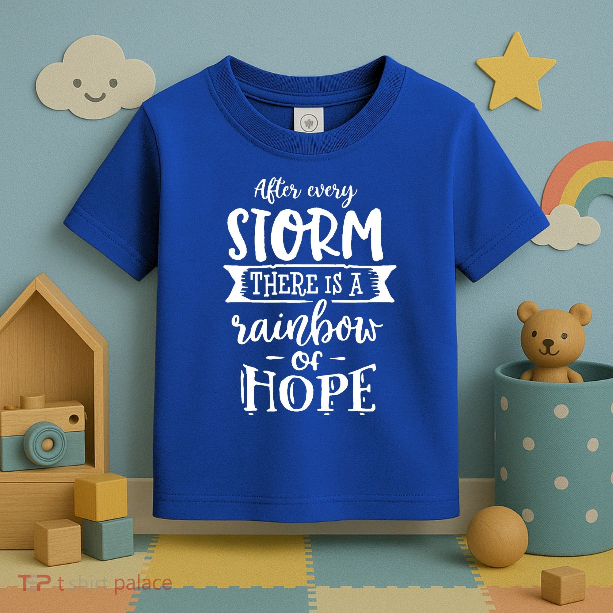 After Every Storm There's Is As Rainbow Of Hope Toddler T-Shirt