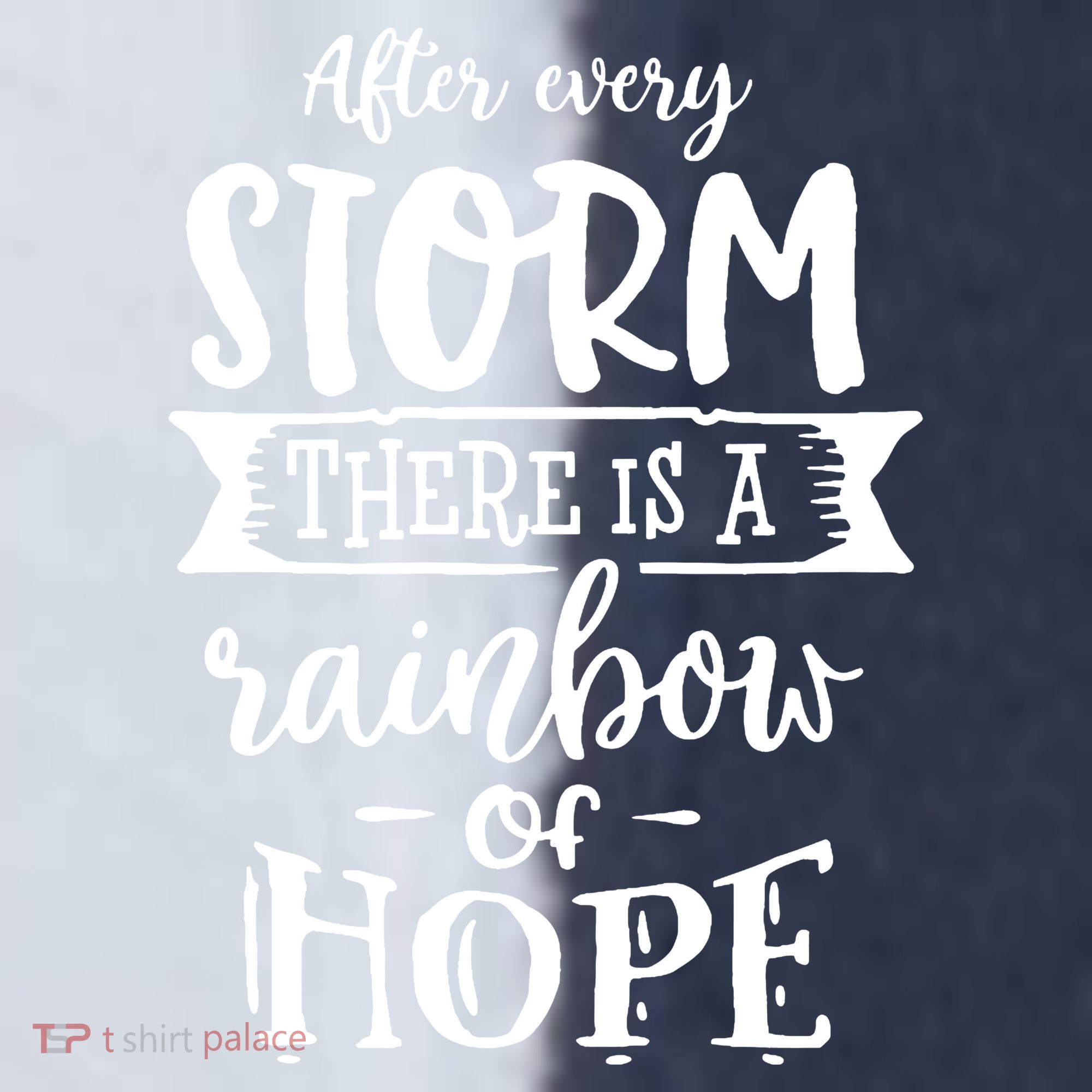 After Every Storm There's Is As Rainbow Of Hope Sport-Tek Competitor United Soccer Jersey