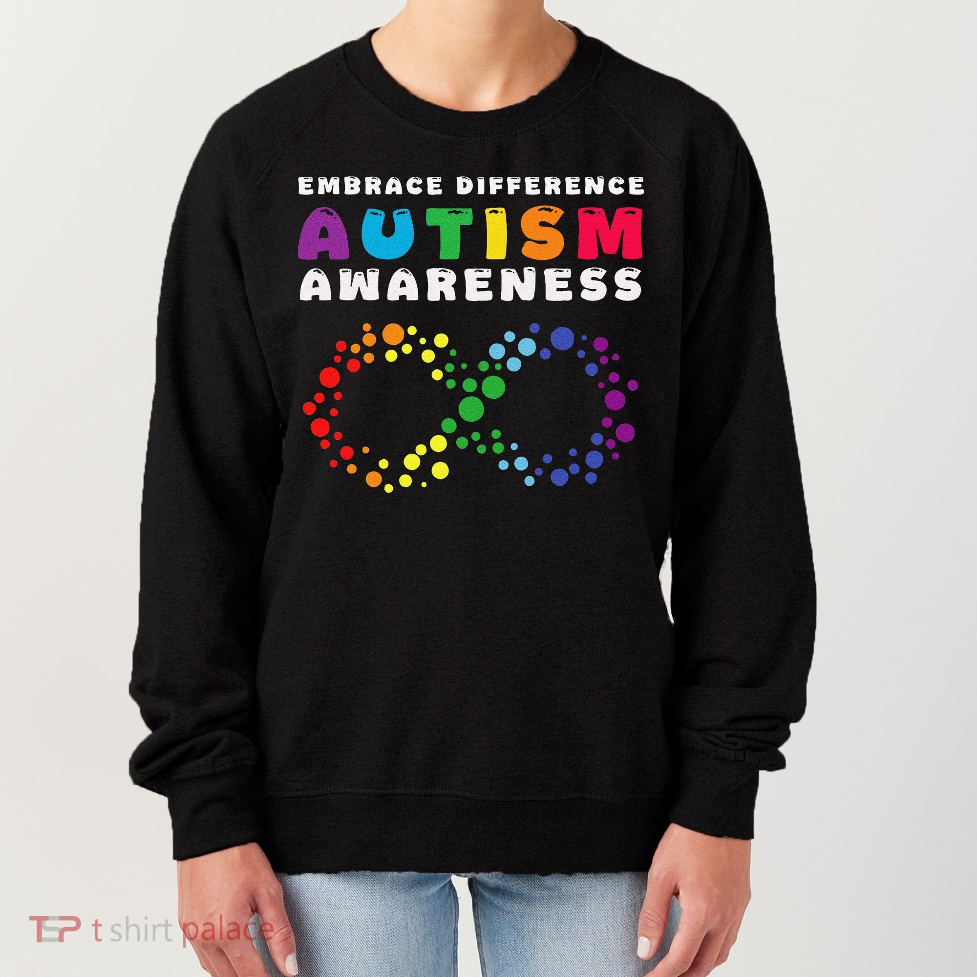Autism Embrace The Spectrum Autism Awareness Women's Sweatshirt