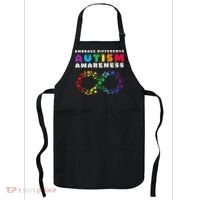 Autism Embrace The Spectrum Autism Awareness Apron thumb 0