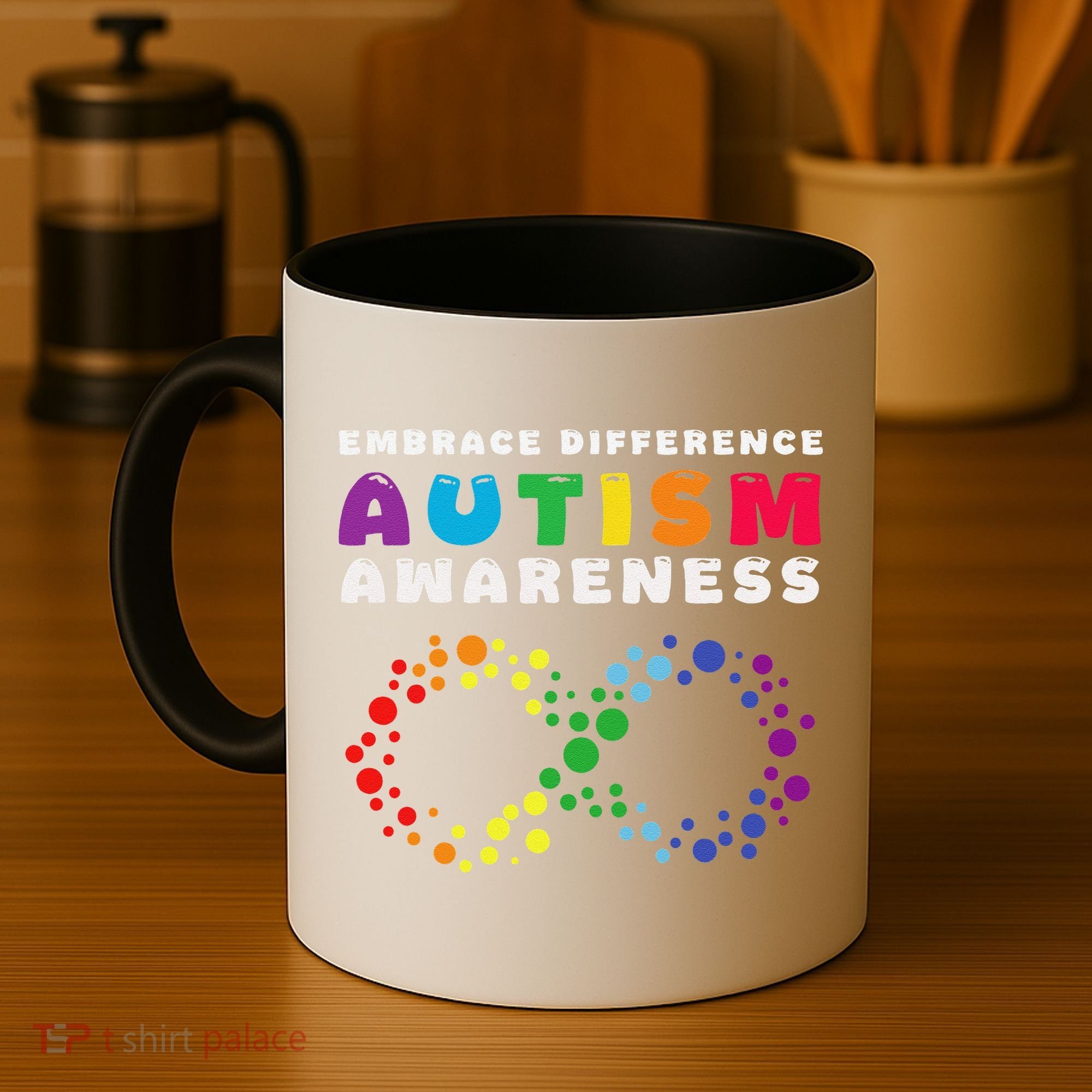 Autism Embrace The Spectrum Autism Awareness Coffee Mug