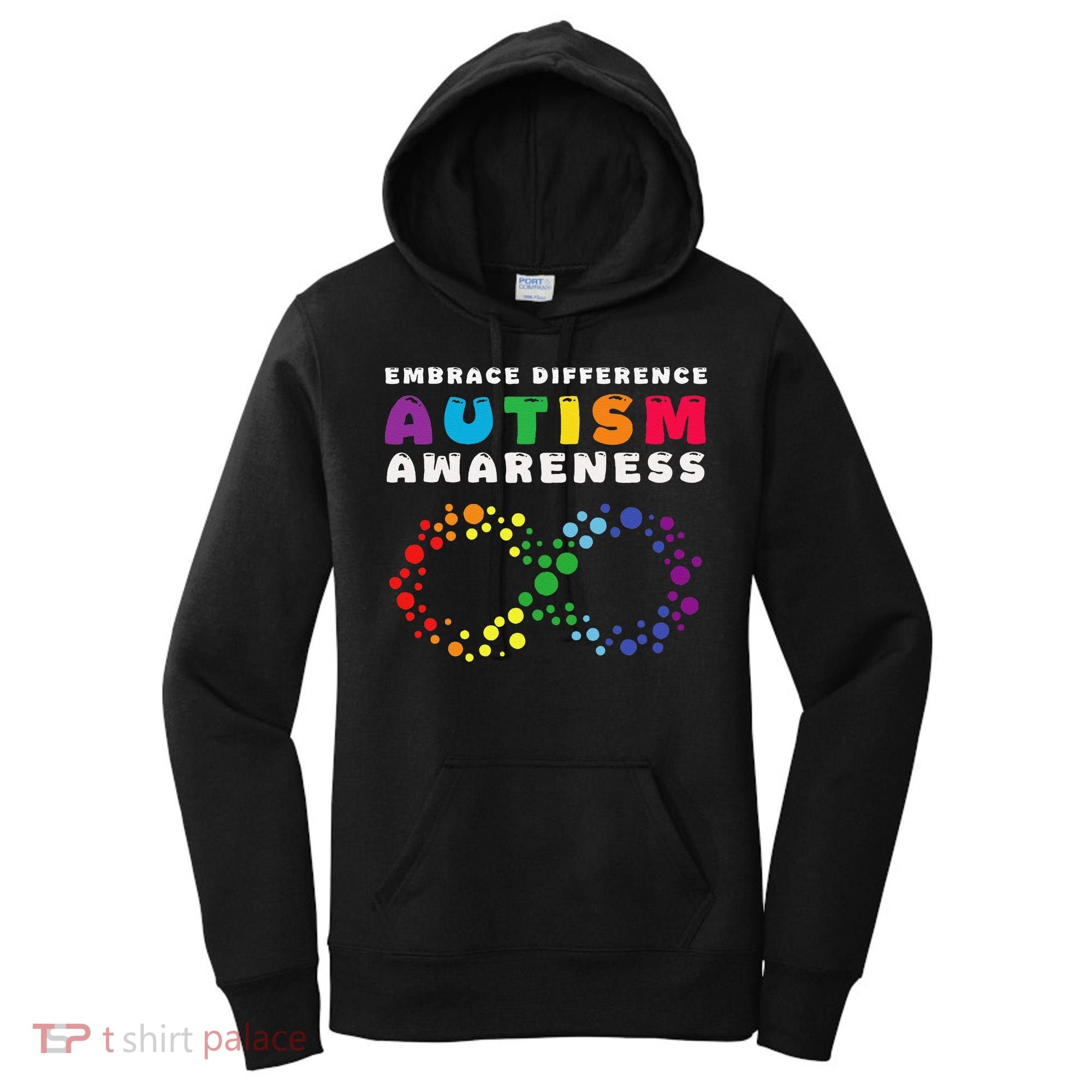 Autism Embrace The Spectrum Autism Awareness Women's Hoodie