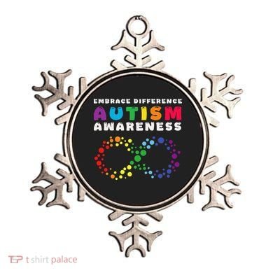 Autism Embrace The Spectrum Autism Awareness Ornament