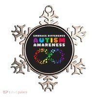 Autism Embrace The Spectrum Autism Awareness Ornament thumb 0