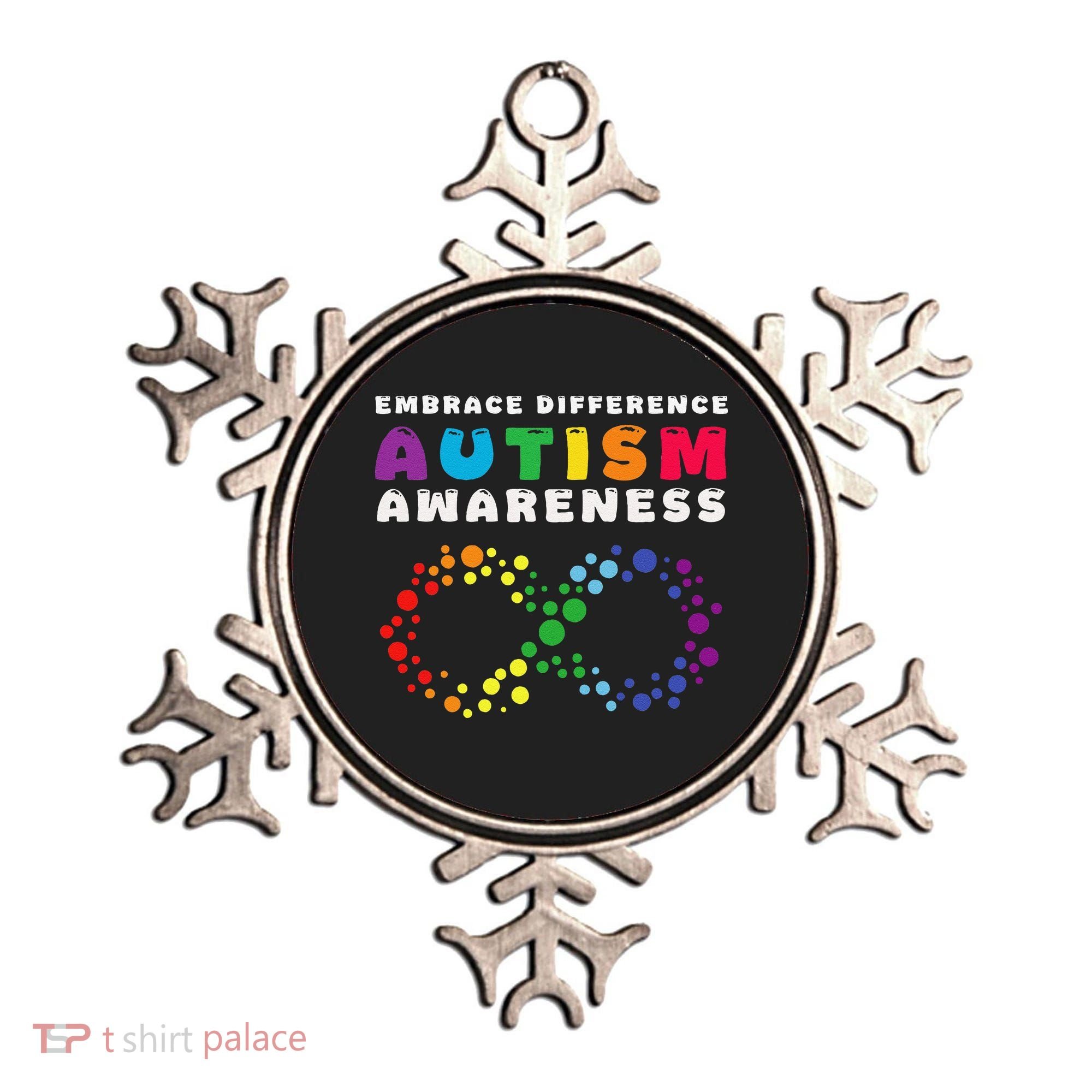 Autism Embrace The Spectrum Autism Awareness Ornament