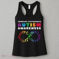 Autism Embrace The Spectrum Autism Awareness Women's Tank Top thumb 3