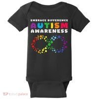 Autism Embrace The Spectrum Autism Awareness Baby Bodysuit thumb 0
