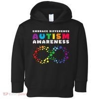 Autism Embrace The Spectrum Autism Awareness Toddler Hoodie thumb 0