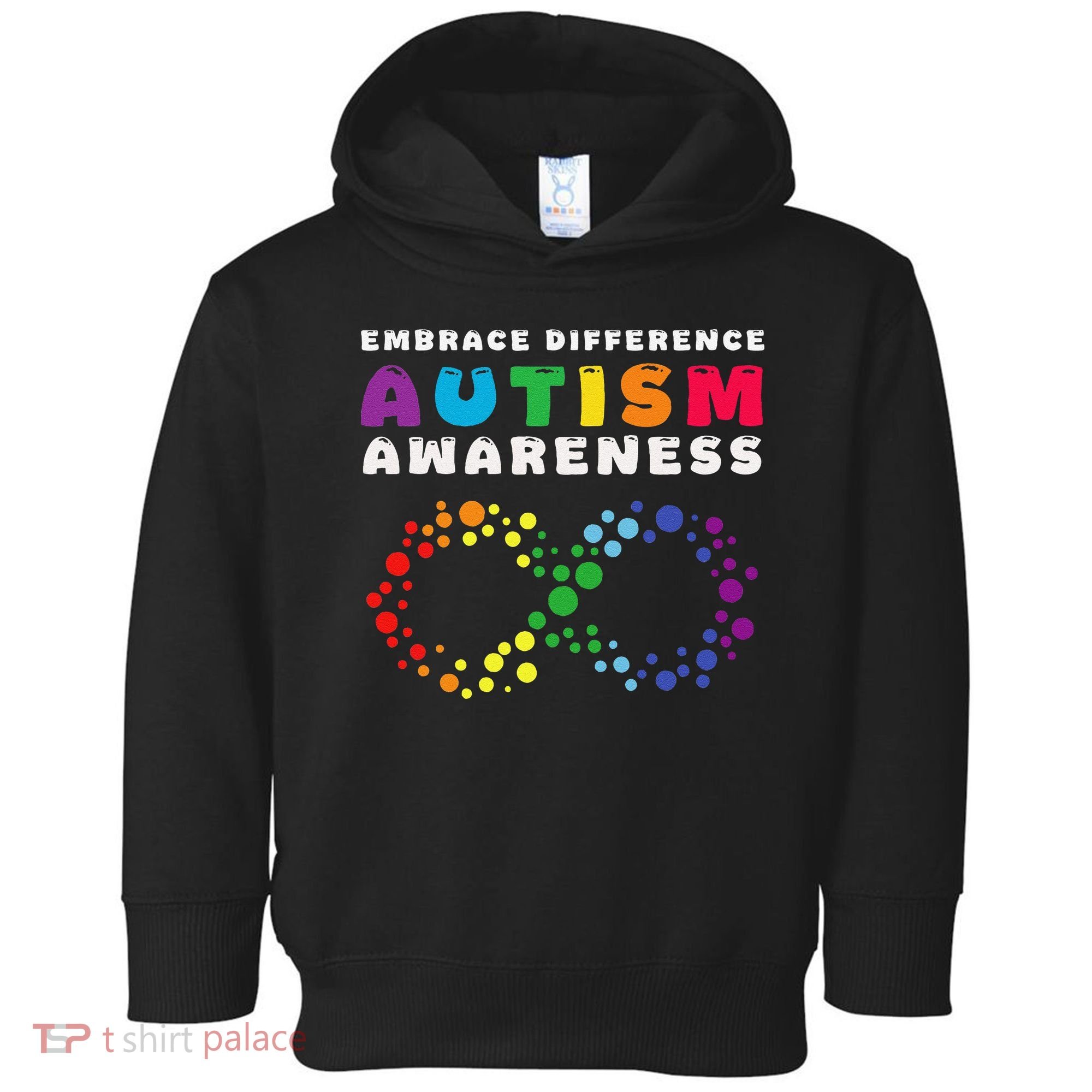 Autism Embrace The Spectrum Autism Awareness Toddler Hoodie