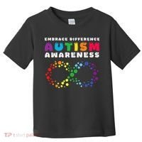 Autism Embrace The Spectrum Autism Awareness Toddler T-Shirt thumb 0