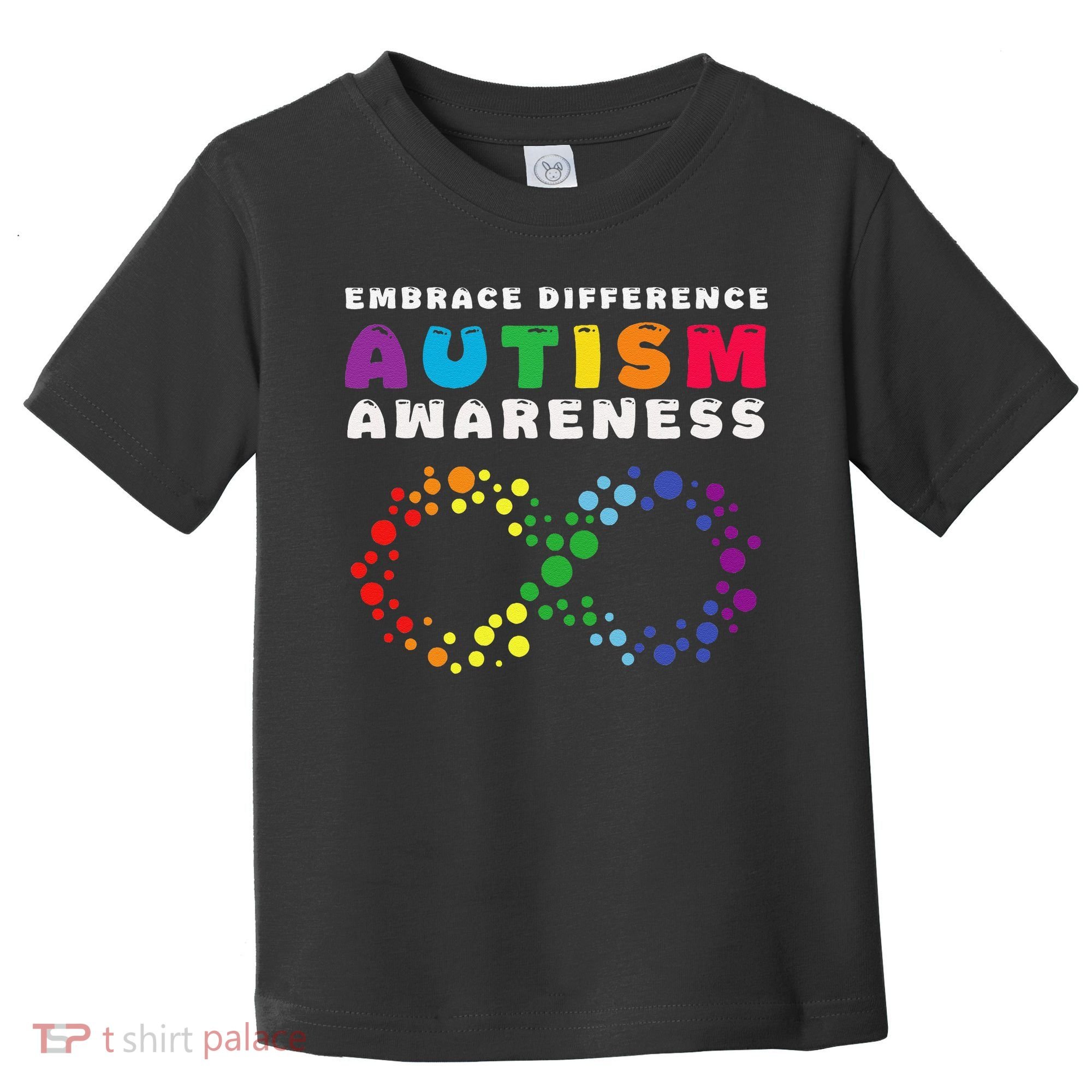Autism Embrace The Spectrum Autism Awareness Toddler T-Shirt
