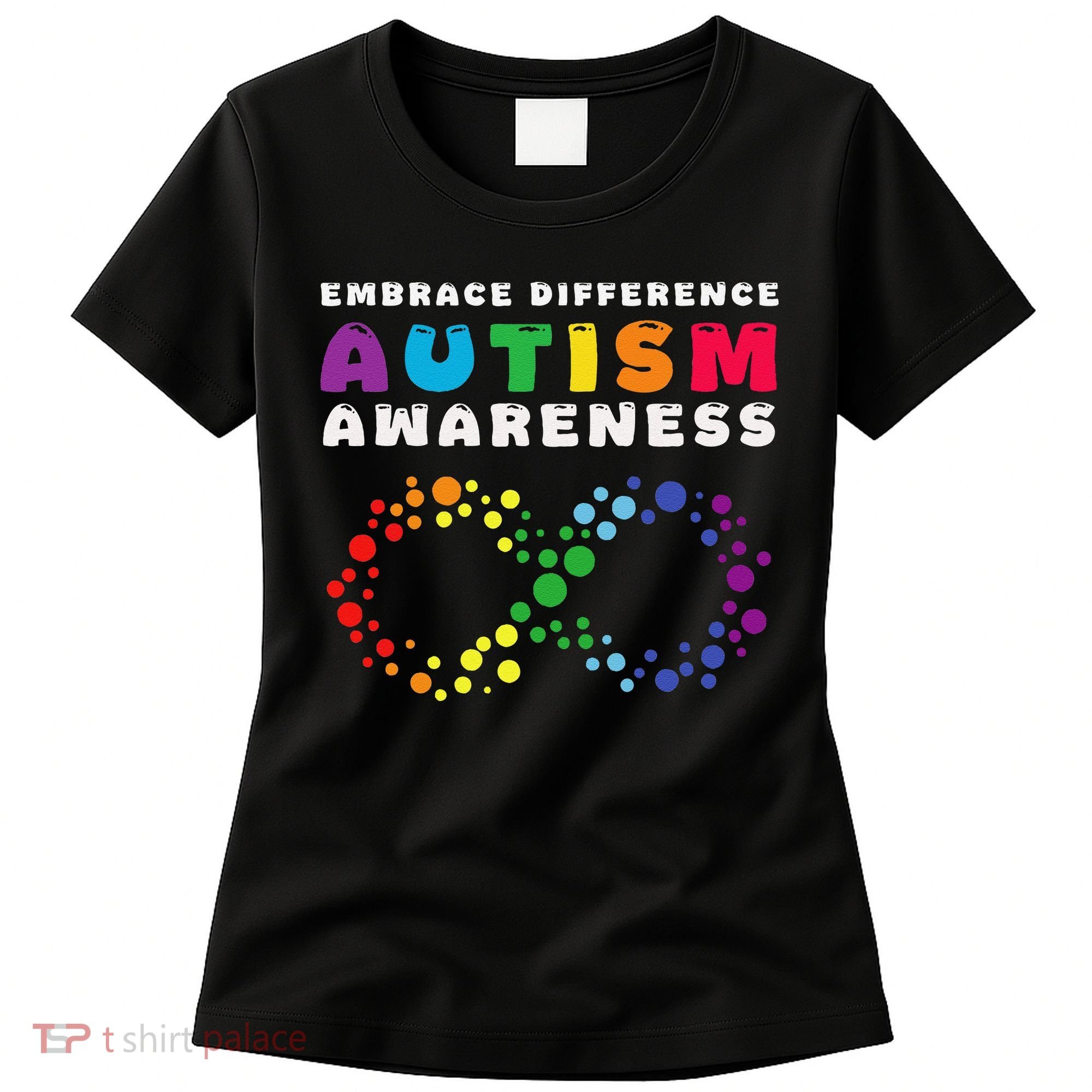 Autism Embrace The Spectrum Autism Awareness Women's T-Shirt