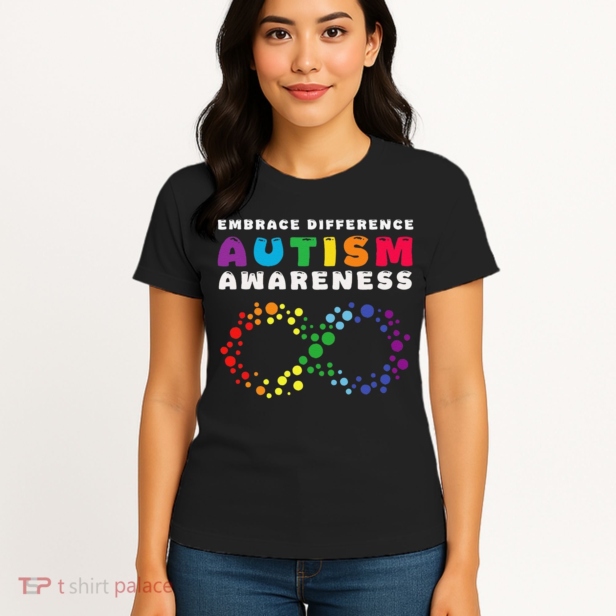 Autism Embrace The Spectrum Autism Awareness Women's T-Shirt