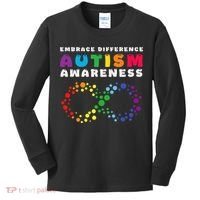 Autism Embrace The Spectrum Autism Awareness Kids Long Sleeve Shirt thumb 0