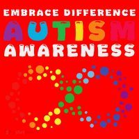 Autism Embrace The Spectrum Autism Awareness Santa Hat thumb 1