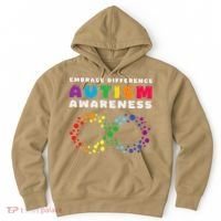 Autism Embrace The Spectrum Autism Awareness Hoodie thumb 0