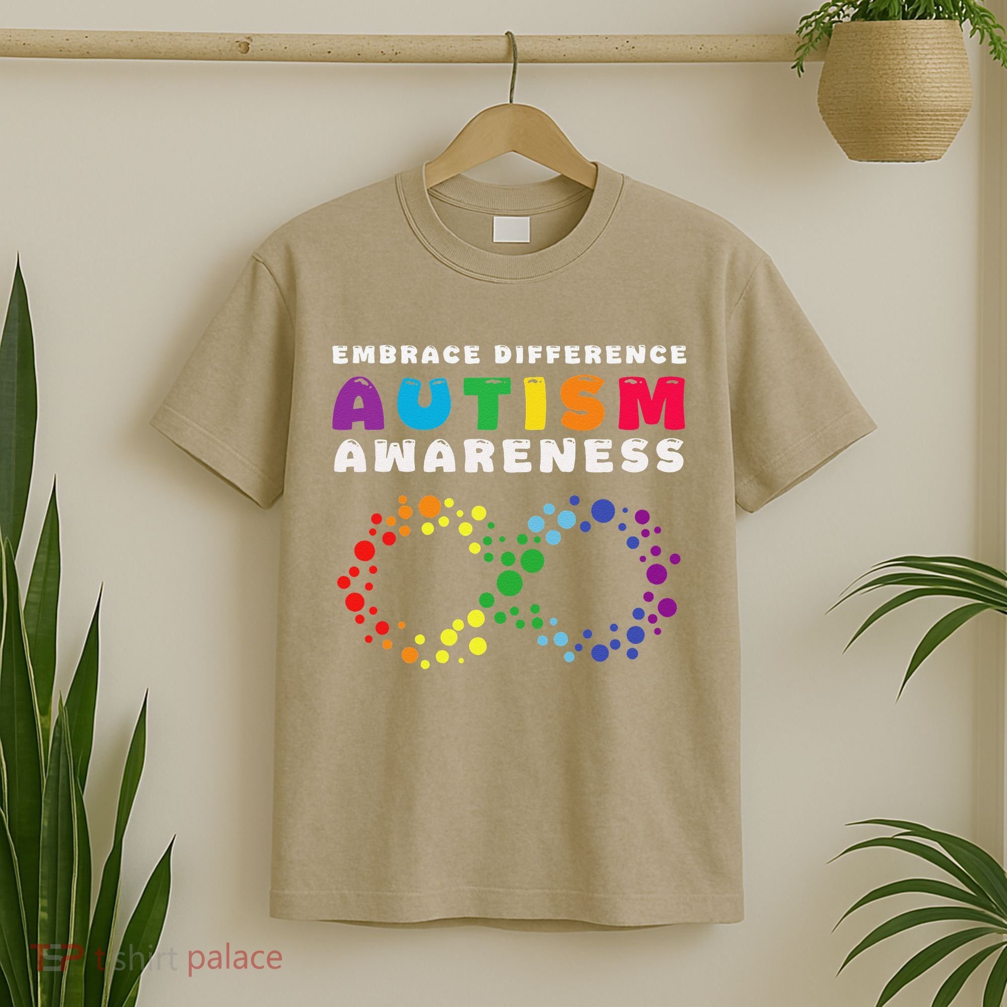 Autism Embrace The Spectrum Autism Awareness T-Shirt