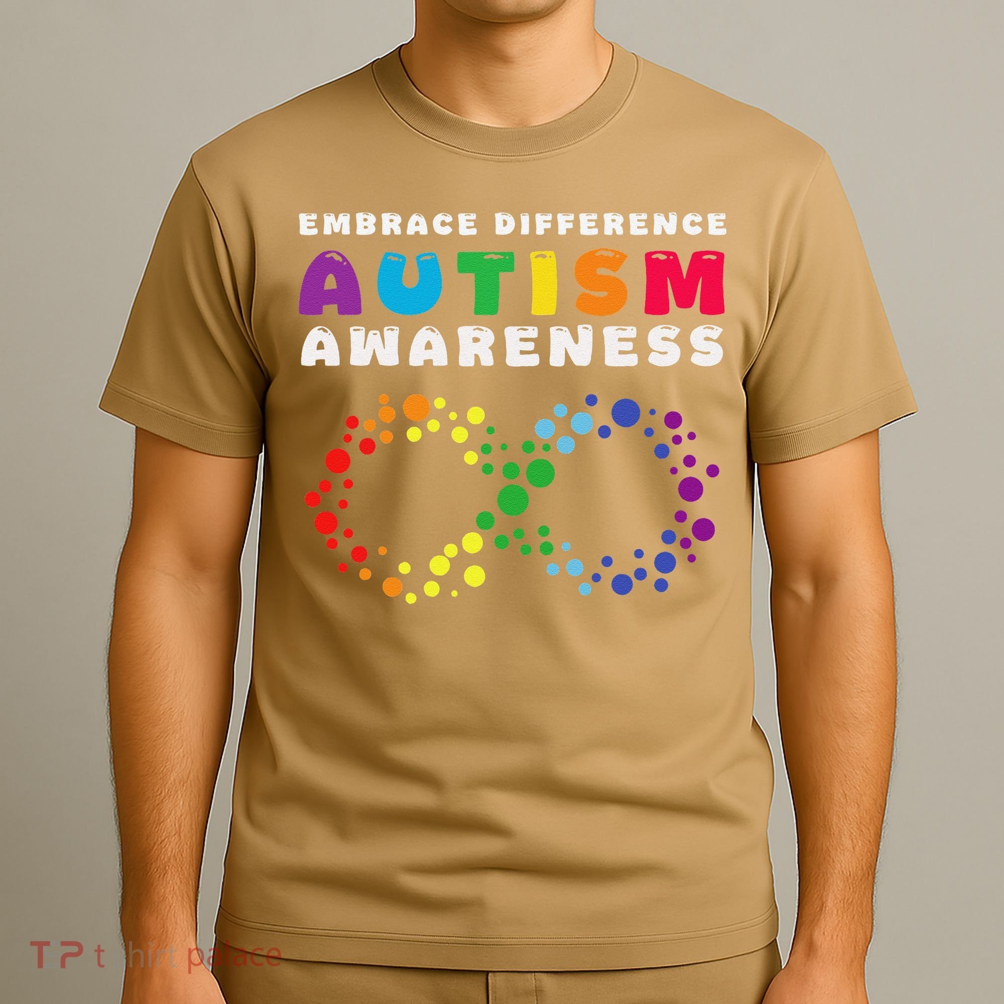 Autism Embrace The Spectrum Autism Awareness T-Shirt