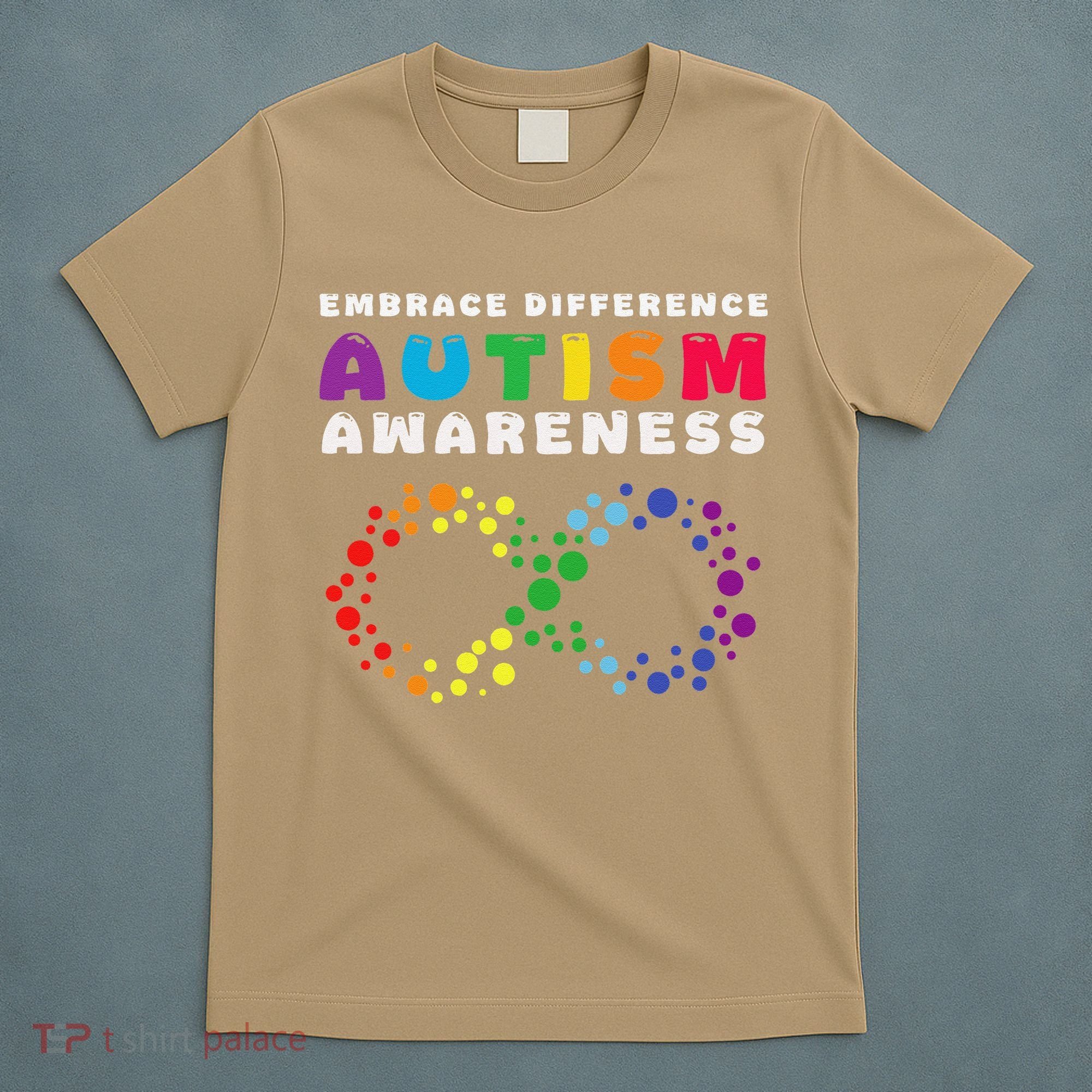 Autism Embrace The Spectrum Autism Awareness T-Shirt