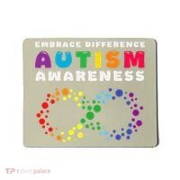 Autism Embrace The Spectrum Autism Awareness Mousepad thumb 0
