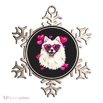 American Eskimo Valentines Day Heart Dog Lover Ornament