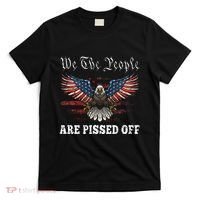 American Eagle We The People Are Pissed Off Us Flag Vintage T-Shirt thumb 0