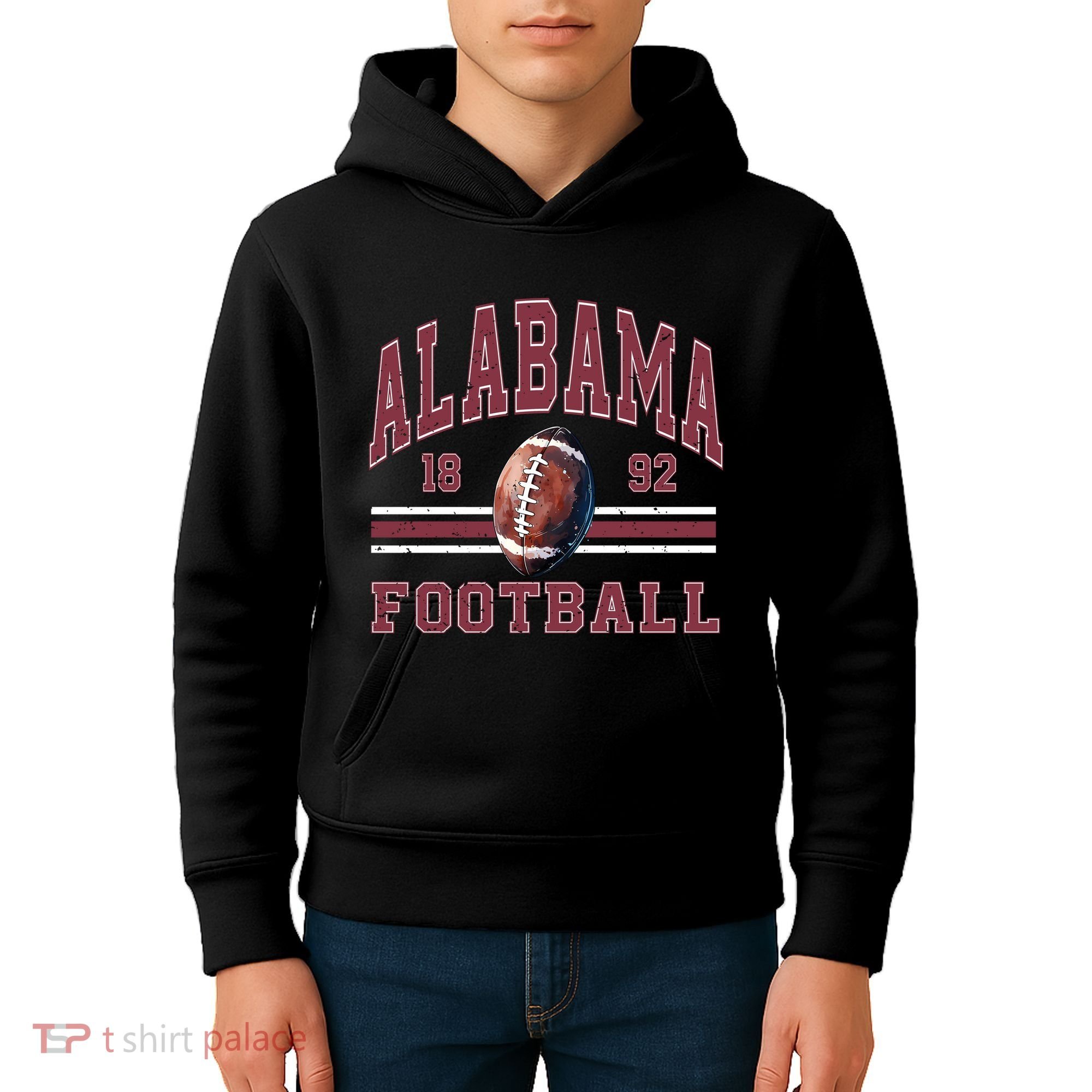 Alabama Football 1892 Lover Team Supporter Kids Hoodie