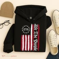 American Flag 1776 We The People Founding Fathers Constitution Hoodie thumb 4