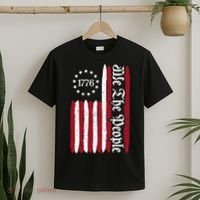 American Flag 1776 We The People Founding Fathers Constitution T-Shirt thumb 2