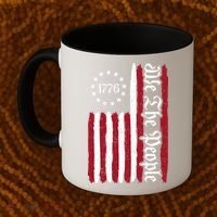 American Flag 1776 We The People Founding Fathers Constitution Coffee Mug thumb 2
