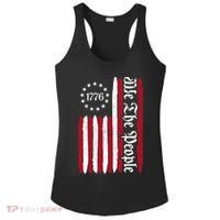 American Flag 1776 We The People Founding Fathers Constitution Ladies PosiCharge Competitor Racerback Tank thumb 0