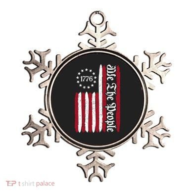 American Flag 1776 We The People Founding Fathers Constitution Ornament