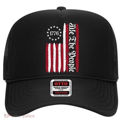 American Flag 1776 We The People Founding Fathers Constitution Hat