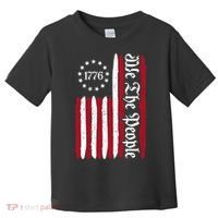 American Flag 1776 We The People Founding Fathers Constitution Toddler T-Shirt thumb 0