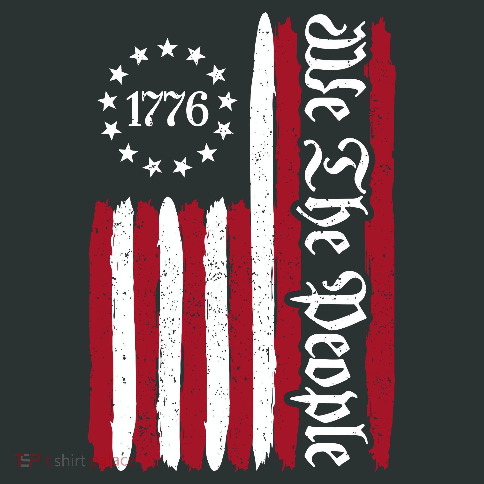 American Flag 1776 We The People Founding Fathers Constitution Infant Baby Jersey Bodysuit