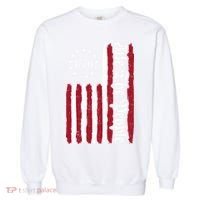 American Flag 1776 We The People Founding Fathers Constitution Garment-Dyed Sweatshirt thumb 0